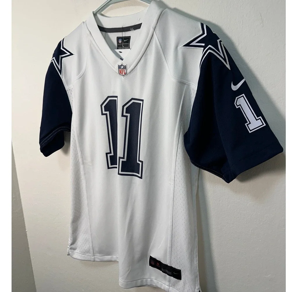 Nike NFL‎ Dallas Cowboys Micah Parsons 11 Youth Jersey White Navy L, NWT